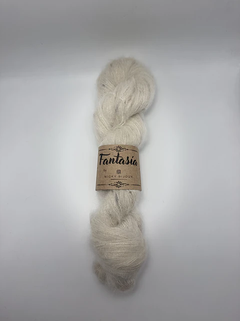 Baby Mohair Glitter Tweed  - Natural Shine