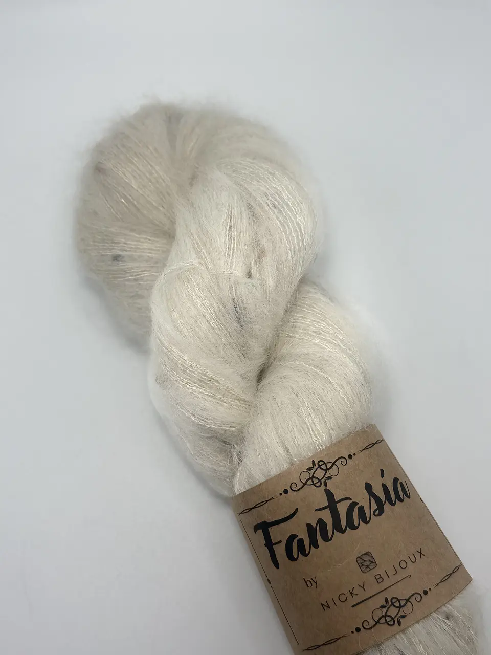 Baby Mohair Glitter Tweed  - Natural Shine 2