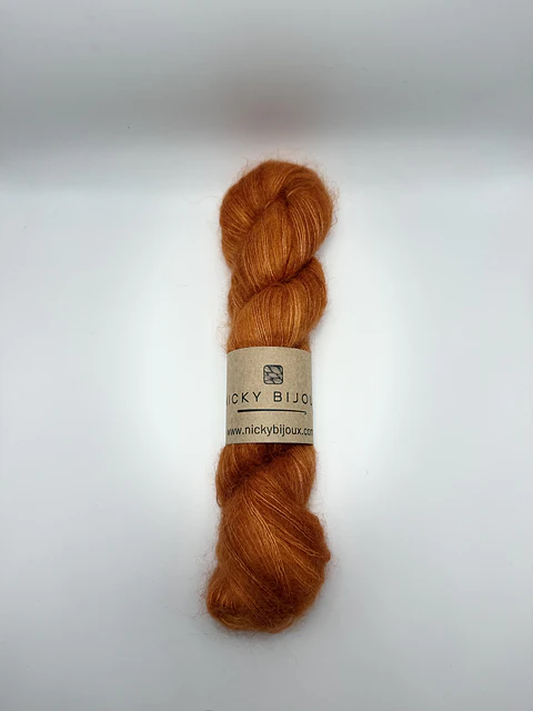 Baby Mohair Seda Bijoux - Huesillo
