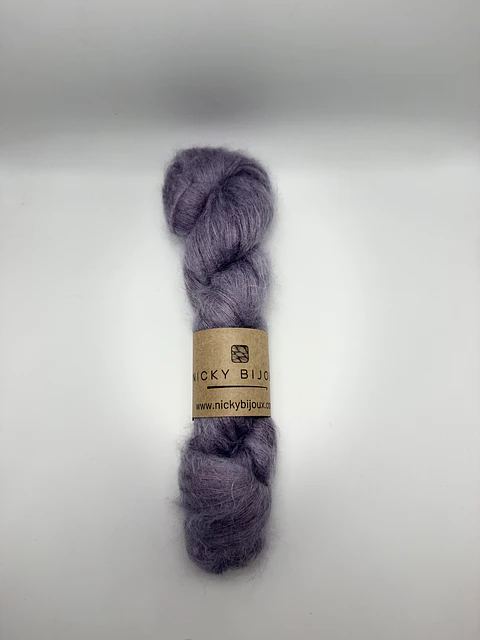 Baby Mohair Seda Bijoux - Morita Gris 