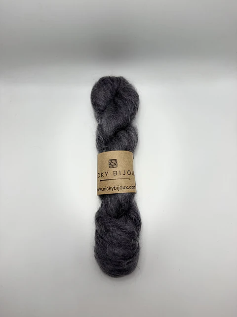 Baby Mohair Seda - Gris Claro