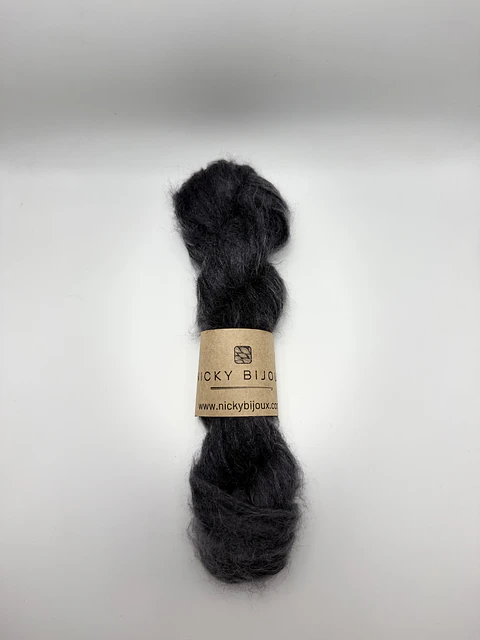 Baby Mohair Seda - Gris Oscuro
