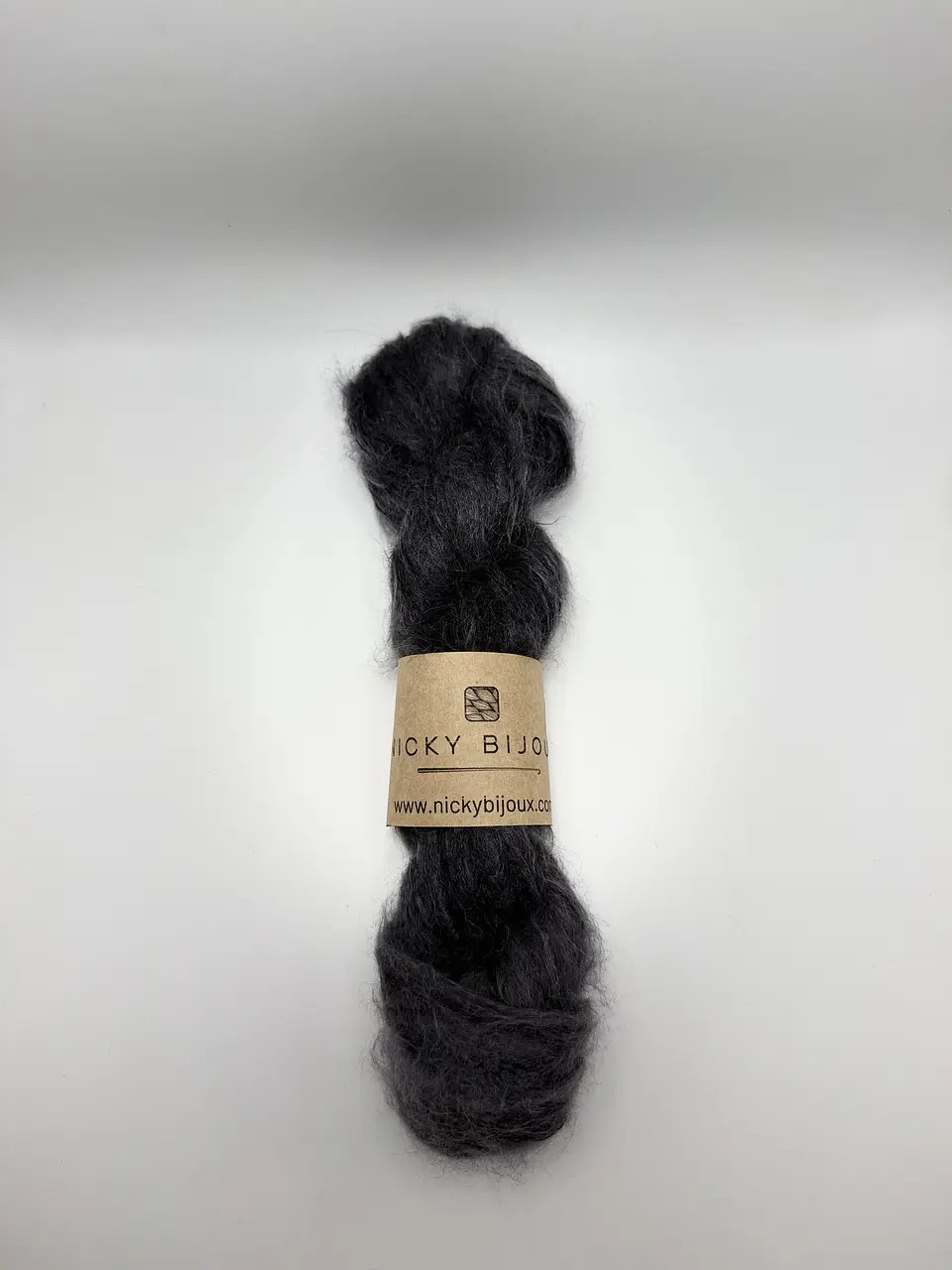 Baby Mohair Seda - Gris Oscuro 1