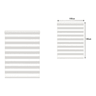 Cortina Roller Duo Zebra Día Y Noche 100 X 180 Cm 4