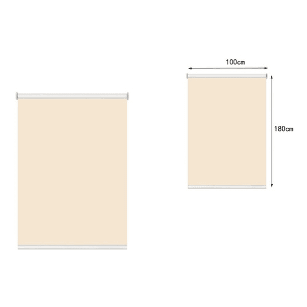 Cortina Roller Blackout 100x180 Cms Colores 6