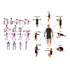 Kit Bandas Elásticas Banda Elástica De Resistencia Ejercicio 2