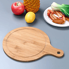 Tabla Para Pizza Madera 30cm Cocina  1