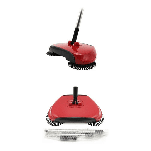 Escoba Mágica 360° Limpiadora De Piso Mango Ajustable  2