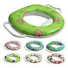 Tapa Baño Niño Adaptador Asiento Wc Acolchado Con Manijas 1