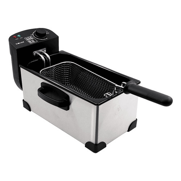 Freidora Eléctrica Haeger Hg-5299 3.5l Plata 220v 1