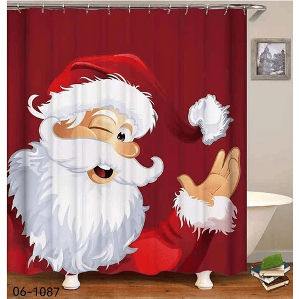 Cortina De Baño, Tela Impermeable Modelo A Elección 4