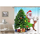 Cortina De Baño, Tela Impermeable Modelo A Elección 11