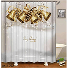 Cortina De Baño, Tela Impermeable Modelo A Elección 12