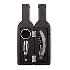 Kit 3 Pcz Sacacorcho Descorchador Estuche Botella Premium 1