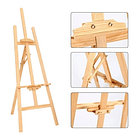Atril Caballete Para Pintar De Madera Ajustable 175cm Pcz 2