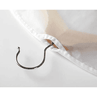 5 Bolsas Transparentes Cubre Trajes Colgar Closet  3