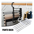 Colgador De Pantalones Multiple Delux Organizador Vestuario 4