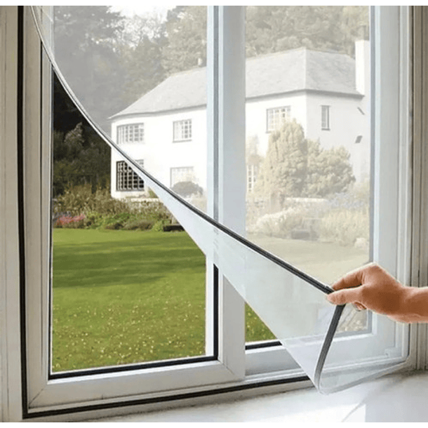 Pack 3 Mallas Mosquitera Para Ventanas Con Velcro (130x150) 1