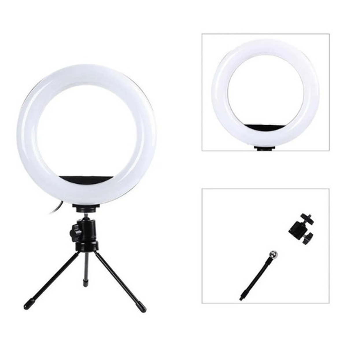 Iluminador Anillo Aro De Luz Lampara Led Fotografía PCZ MARKET