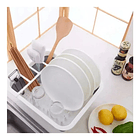 Secador De Platos Silicona Plegable Multiusos Cocina  5