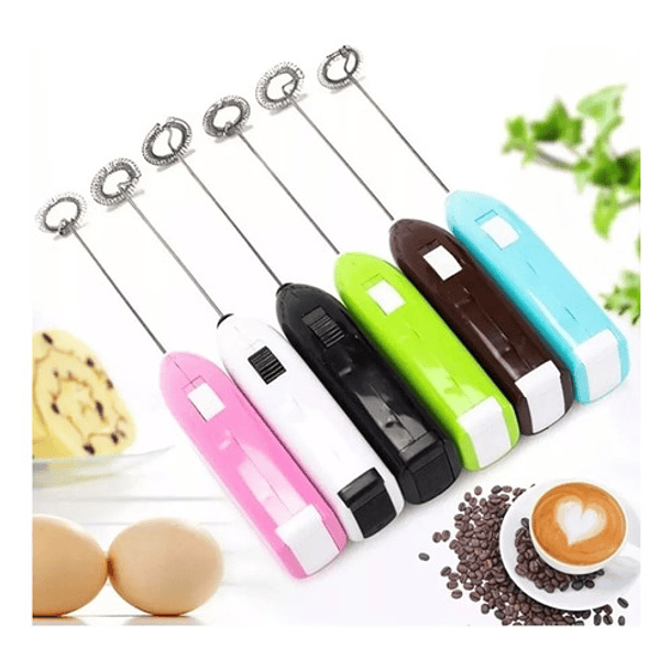 Mini Portatil Batidor Revolvedor De Café Espuma Y Leche  2