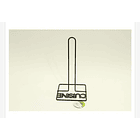 Porta Nova Metalico De Acero Inoxidable Diseño 1