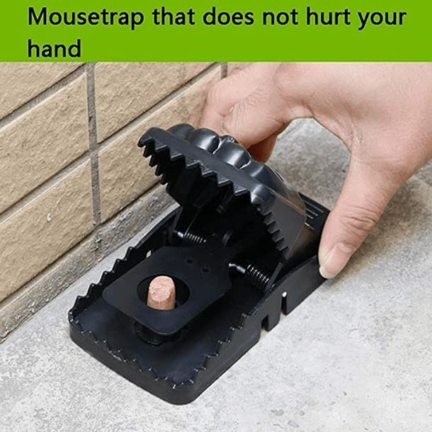 Trampa Para Ratones Segura Y Efectiva 6 Unidad Forma Gato 4