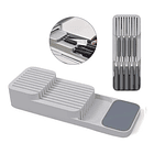 Organizador De Cuchillo Porta Cuchillos Para Cajon De Cocina 1