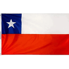 Bandera De Chile 90 X 150 Cm Calidad Premium 1