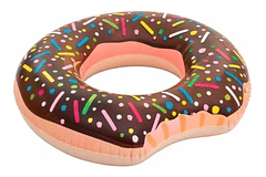 Flotador Inflable Diseño Donut 90 Cm Piscinas Niños