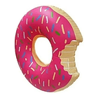 Flotador Inflable Diseño Donut 60cm Piscinas Inflables Niño Color Fucsia 1