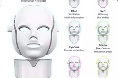 Mascara Facial Led Completa Incluye Cuello