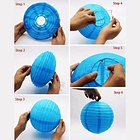 Pantalla Papel Lámpara Globo Decoración Hogar Y Eventos 40cm 13
