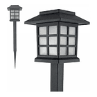 Pack X2 Lamparas Focos Solares Jardin Iluminacion Estaca 2