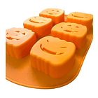 Molde De Silicona Halloween Diseño 3 4