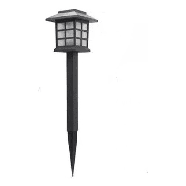 Pack X4 Luz Solar Con Estaca Exterior Tierra Jardín 1