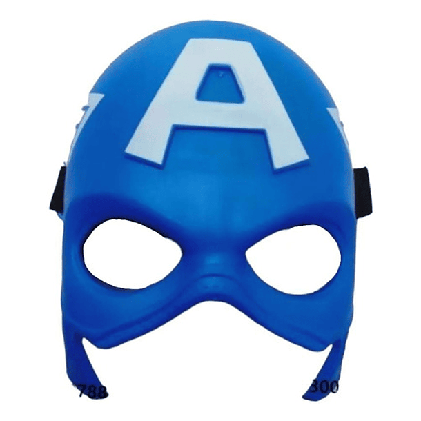 Pack 9: Máscara Capitán America Con Accesorios Halloween 1