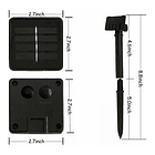 Luces Solar Guirnalda Navidad 200 Led Multicolor 20 Metros 2