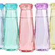 Botella Plástico Forma Diamante Colorido
