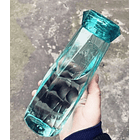 Botella Plástico Forma Diamante Colorido 12