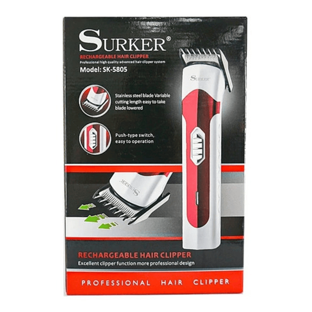 Maquina Cortadora De Pelo Electrica  Surker Sk-5805  2