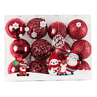 Pelotas Colgantes Para Árbol De Navidad (6 Cm) 12 Unidades 1