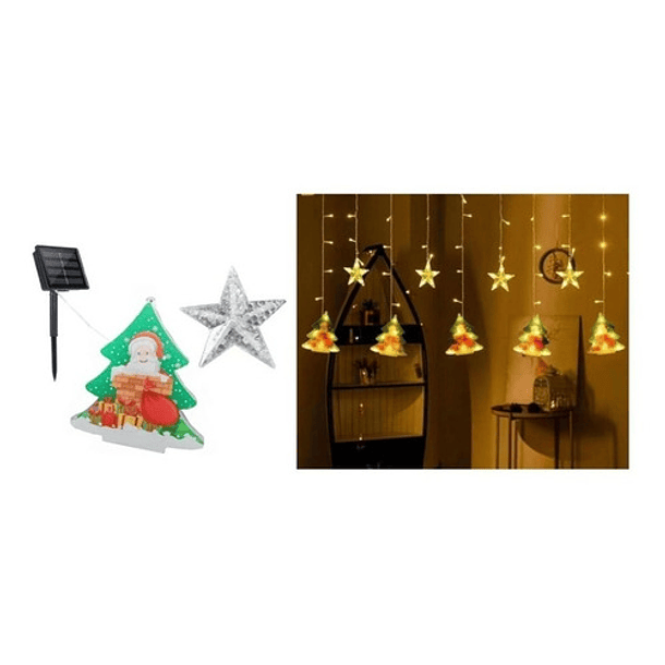 Luces De Navidad Solar Pcz Diseños 1