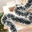 Guirnalda Navidad Verde Blanco 9 X 5 M 3