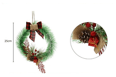 Adorno Colgante Navidad Decoración Puerta Diseños