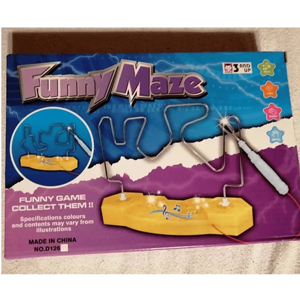 Laberinto Eléctrico Entretenido (funny Maze) 3