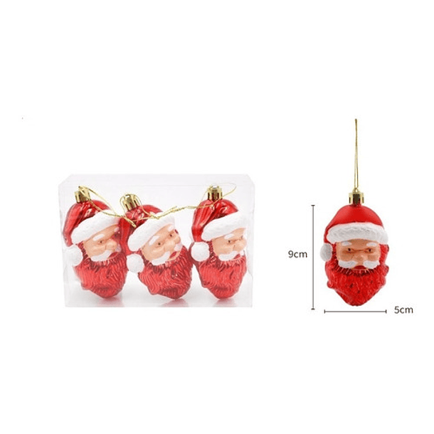 Viejitos Pascueros Colgantes  Para Árbol De Navidad 1