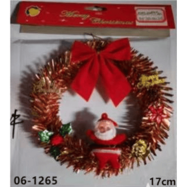 Corona Navidad 17 Cm 1