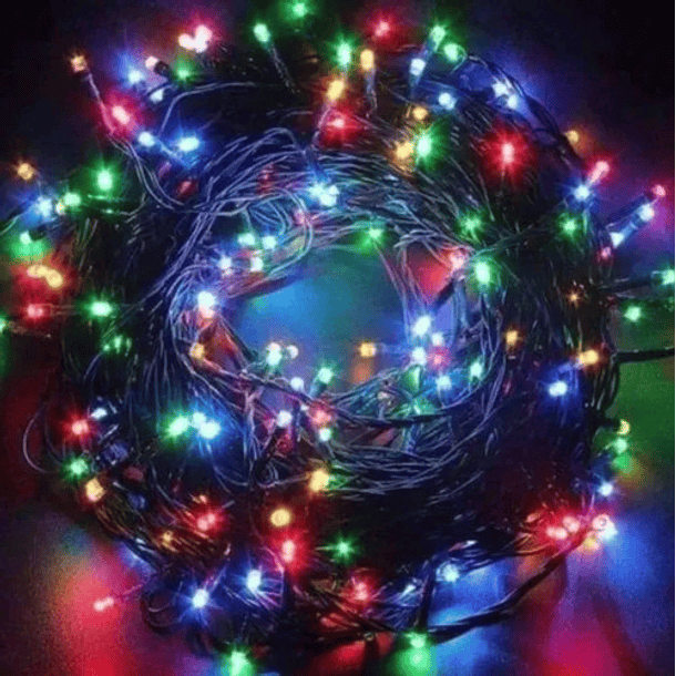 Luces Led Navidad Lineal Para Decorar Arboles 100 Led 8 M 4