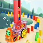 Tren Dominó Para Niños, Juego De Bloques De Construcción 1